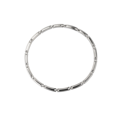 Магнитное ожерелье из белого металла бренда Energetix (ЕХ) на шею, длинной  42 и 45 см