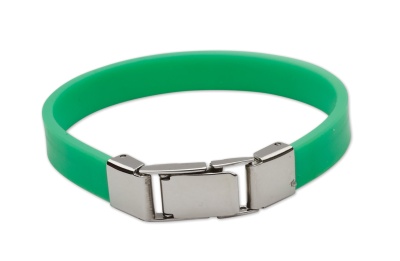 Детский магнитный браслет зеленого цвета