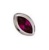 Рубиновый ринг-топ для магнитного кольца-основы немецкого бренда Energetix (ЕХ)